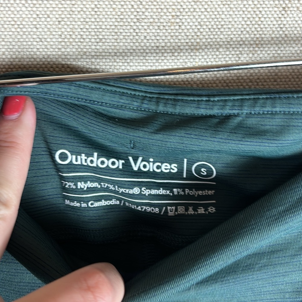 Outdoor Voices > Flex 7/8 Evergreen Leggings Small - Picture 8 of 9